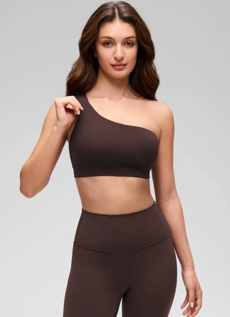 Butterluxe One Shoulder Sports Bra