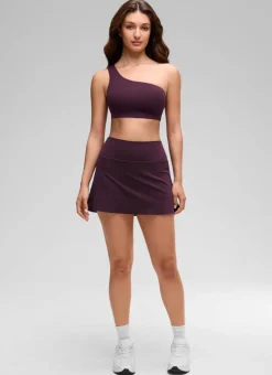 Butterluxe One Shoulder Sports Bra
