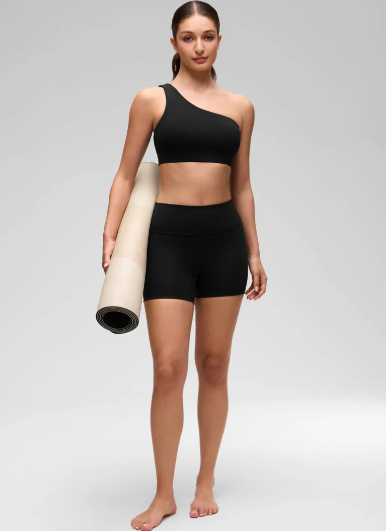Butterluxe One Shoulder Sports Bra