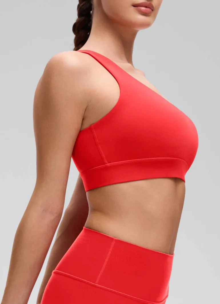 Butterluxe One Shoulder Sports Bra