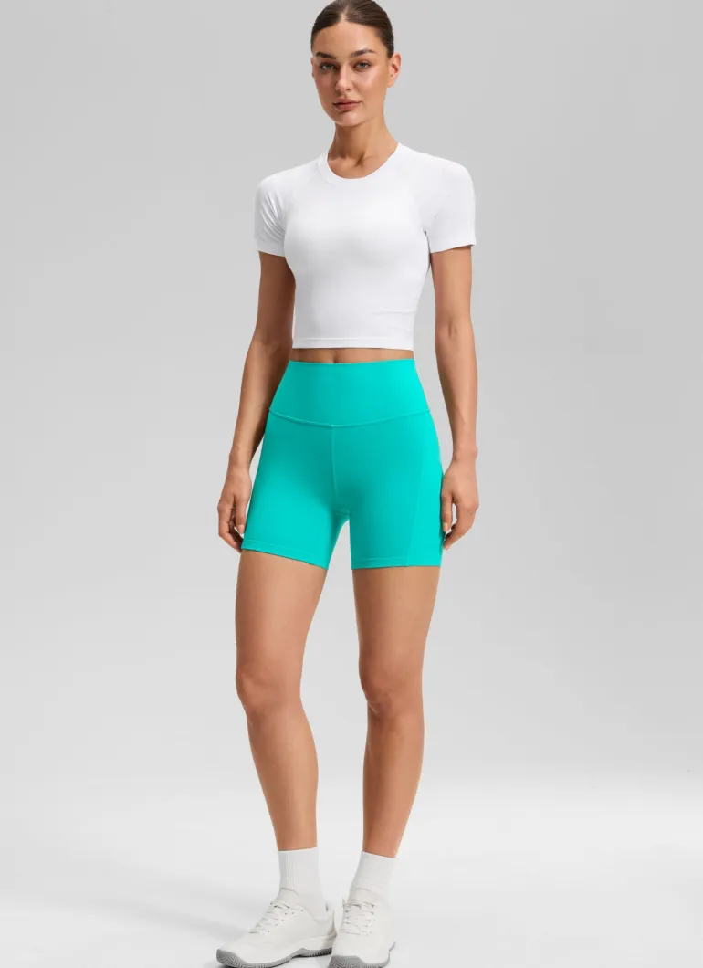 Butterluxe Pocket Yoga Shorts 5''
