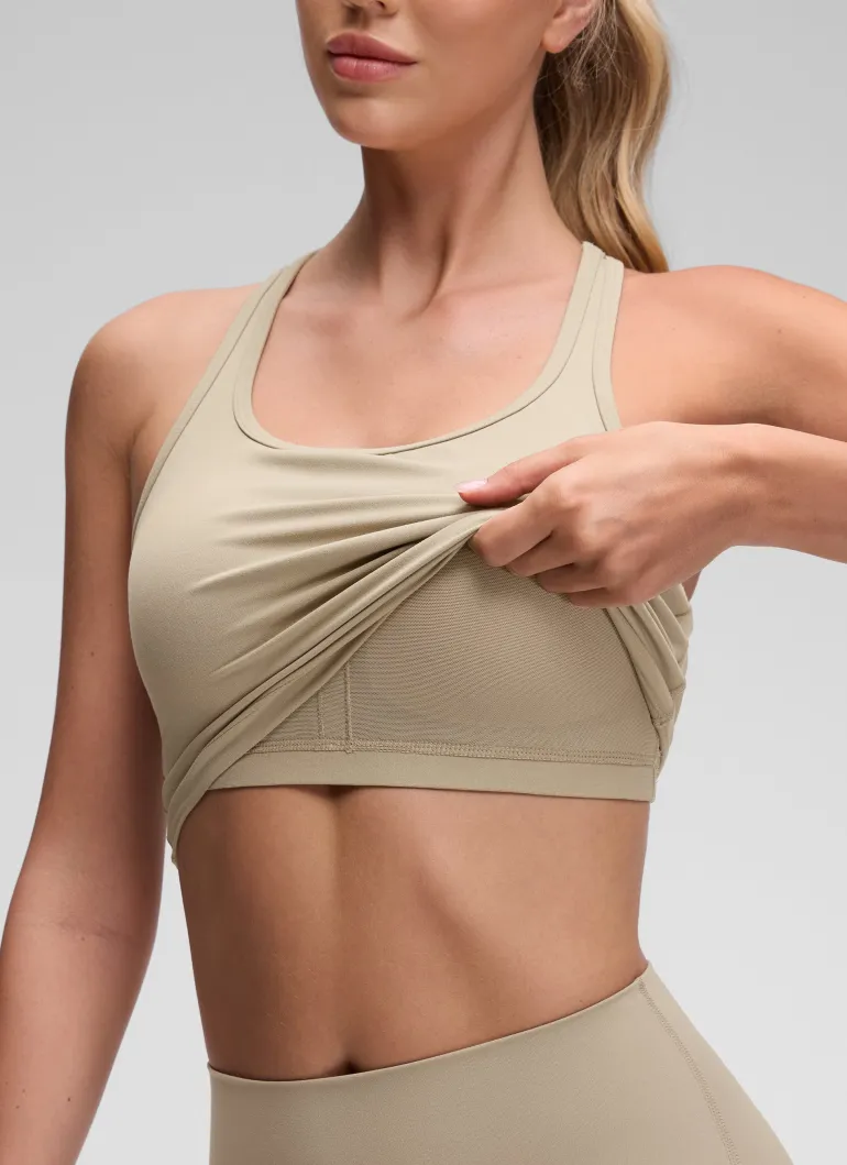 Butterluxe Racerback Built in Bra Tank