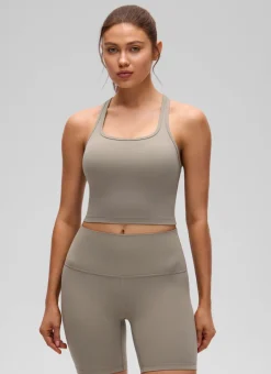 Butterluxe Racerback Built in Bra Tank