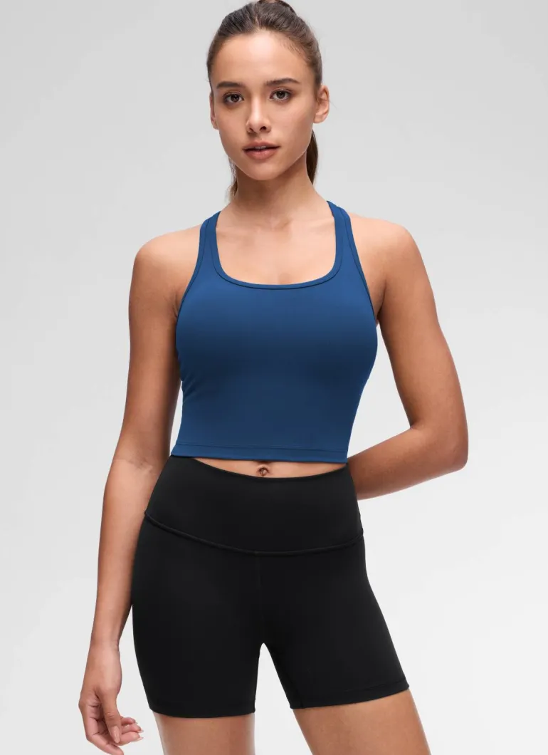 Butterluxe Racerback Built in Bra Tank