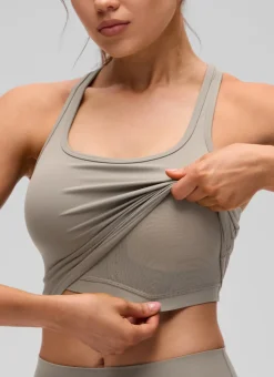 Butterluxe Racerback Built in Bra Tank