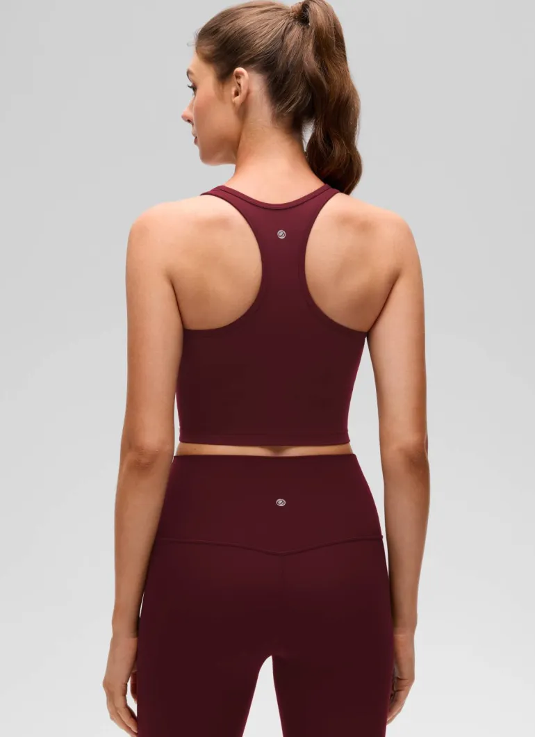Butterluxe Racerback Built in Bra Tank