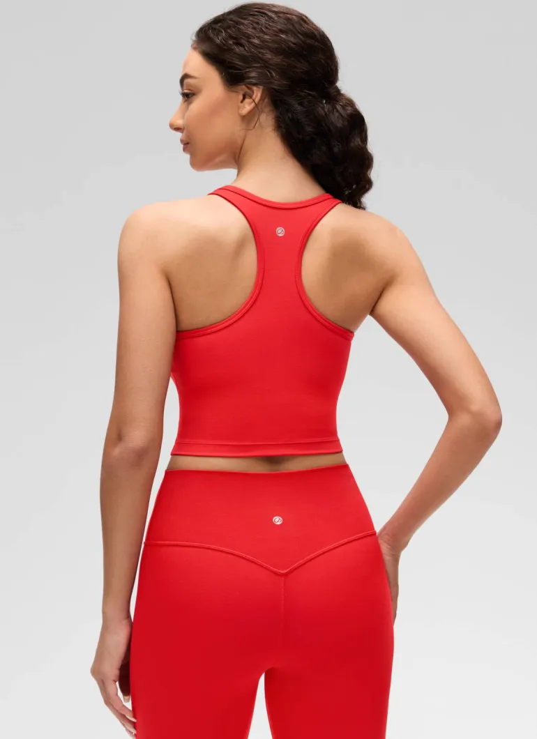 Butterluxe Racerback Built in Bra Tank