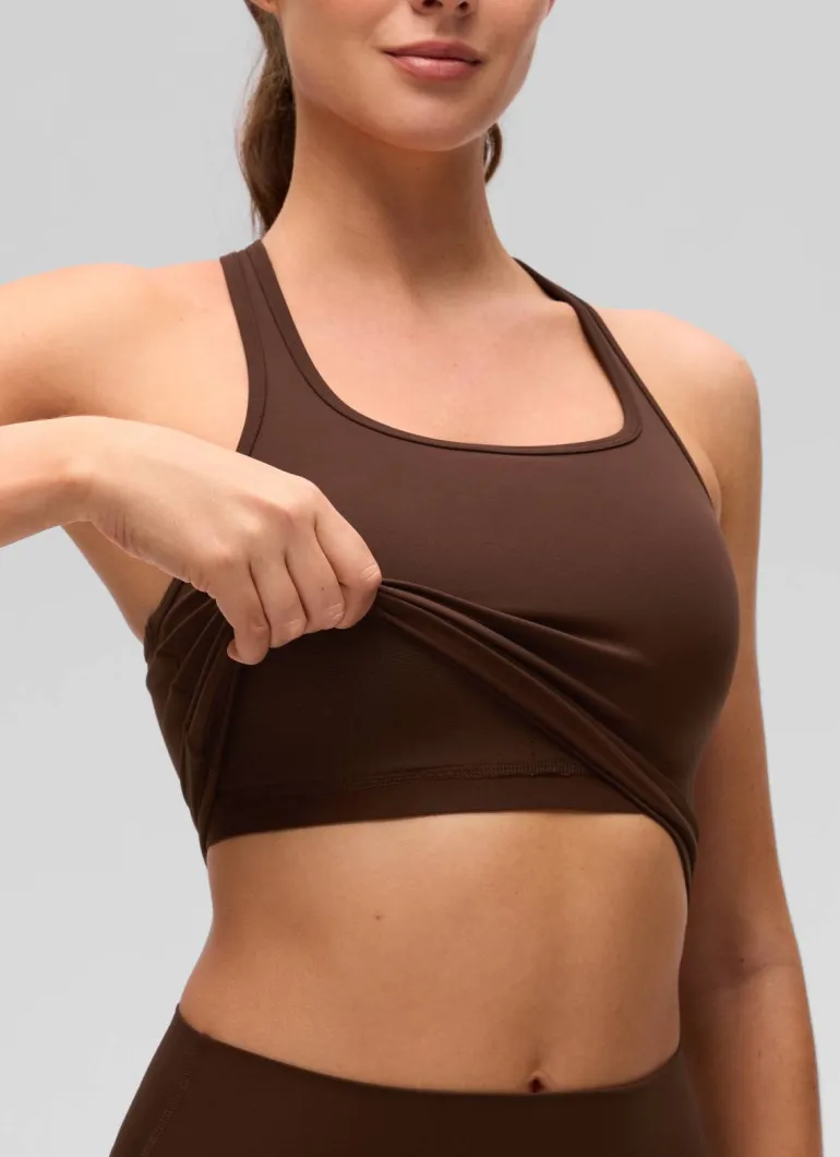 Butterluxe Racerback Built in Bra Tank