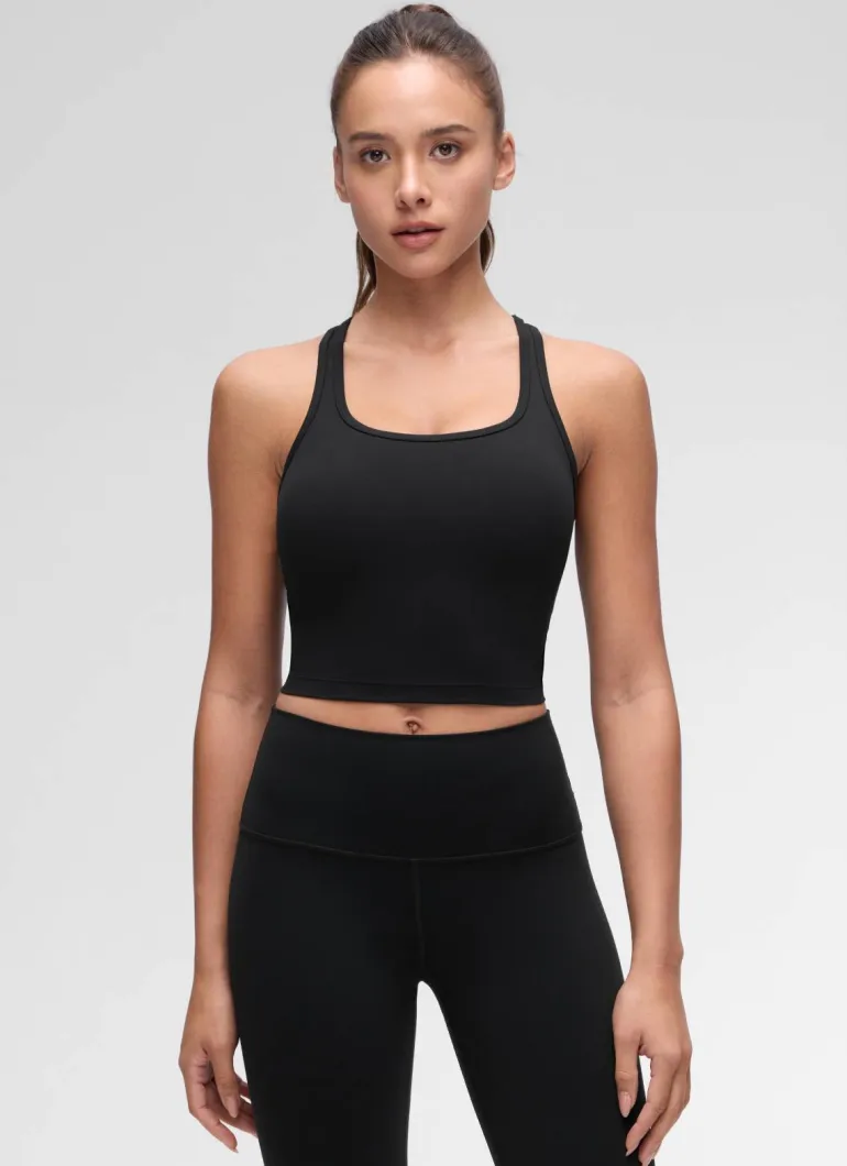 Butterluxe Racerback Built in Bra Tank