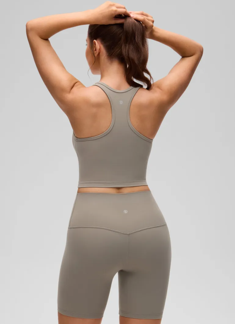 Butterluxe Racerback Built in Bra Tank