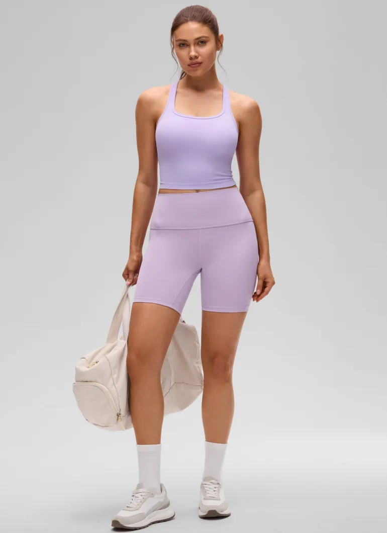 Butterluxe Racerback Built in Bra Tank
