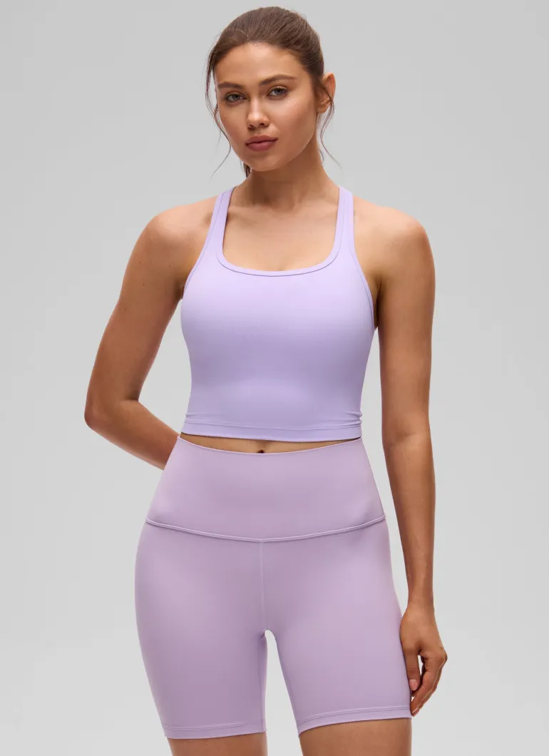 Butterluxe Racerback Built in Bra Tank