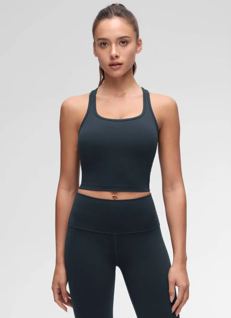 Butterluxe Racerback Built in Bra Tank