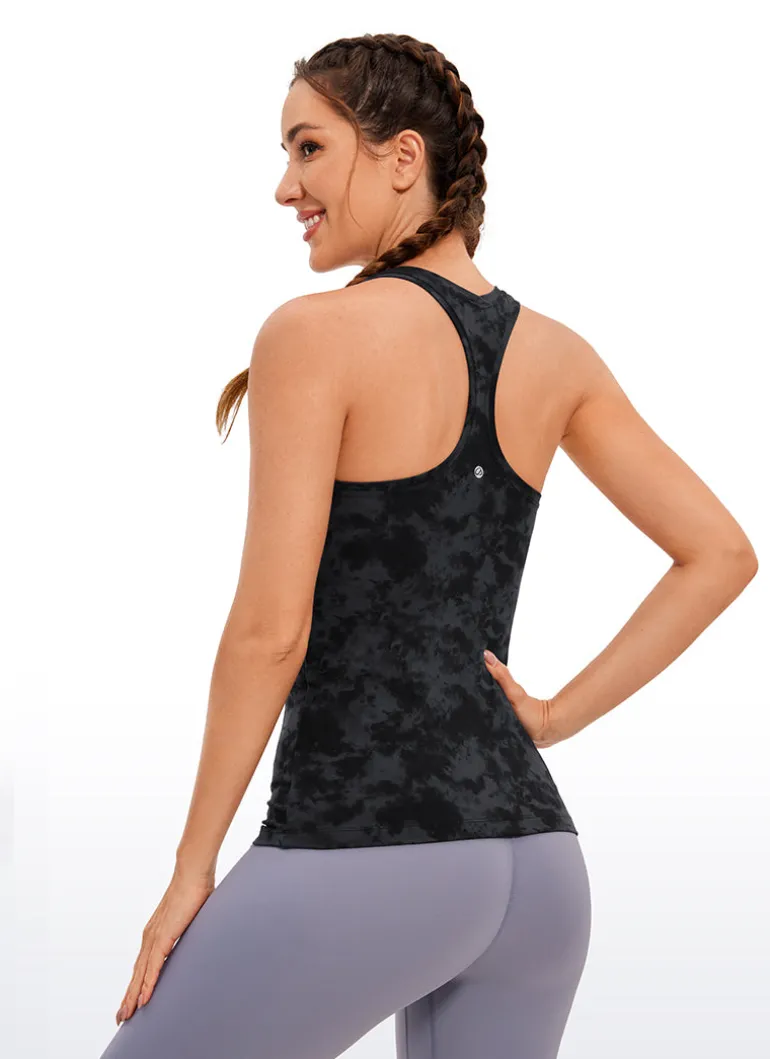 Butterluxe Racerback Hip Length Tank