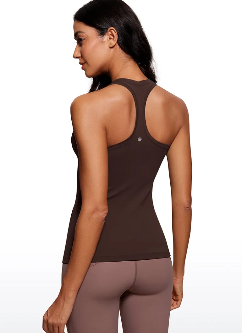 Butterluxe Racerback Hip Length Tank