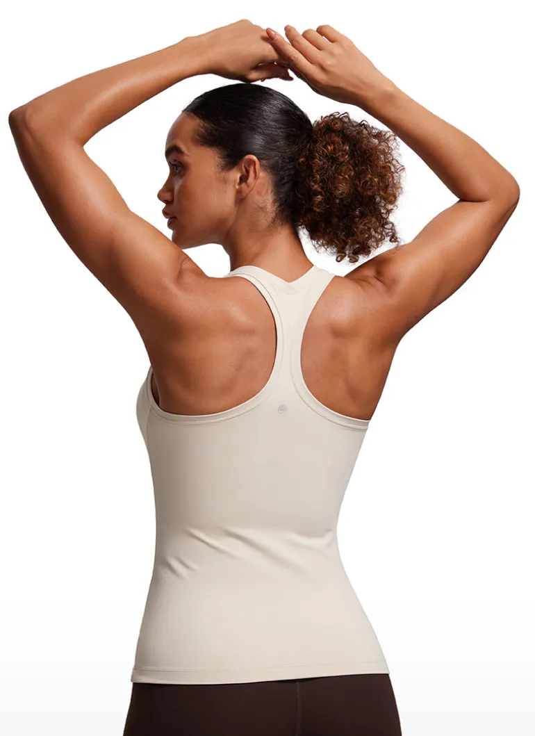 Butterluxe Racerback Hip Length Tank