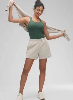 Butterluxe Racerback Waist Length Tank