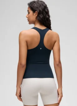 Butterluxe Racerback Waist Length Tank