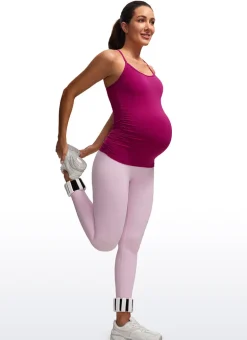 Butterluxe Ruche Sides Y Back Maternity Tank