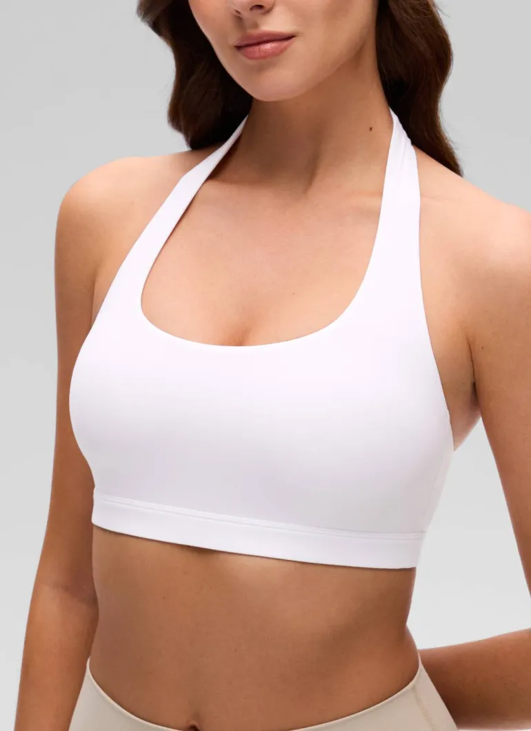 Butterluxe Scoop Neck Open Back Sports Bra