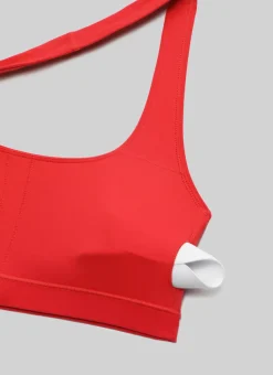 Butterluxe Scoop Neck Open Back Sports Bra