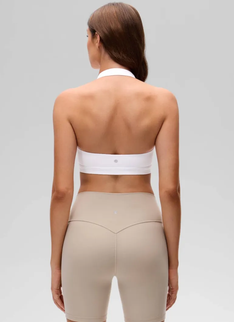 Butterluxe Scoop Neck Open Back Sports Bra