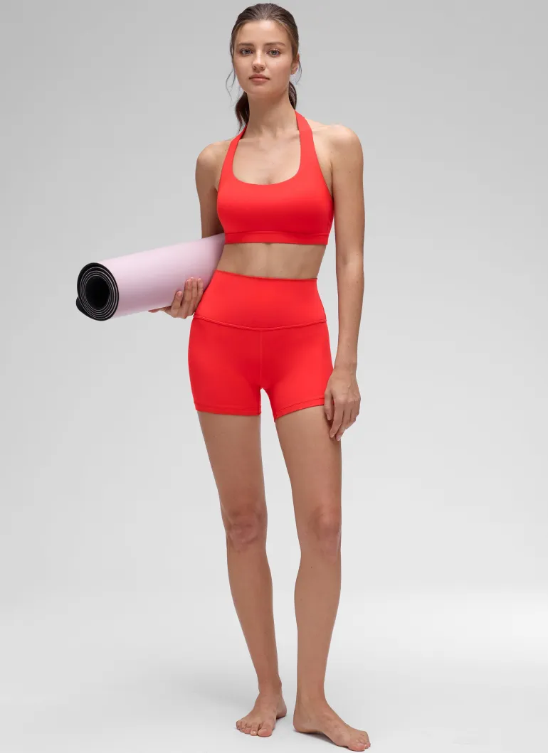 Butterluxe Scoop Neck Open Back Sports Bra