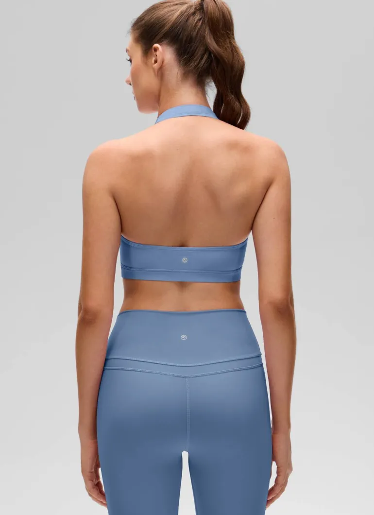 Butterluxe Scoop Neck Open Back Sports Bra