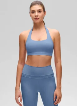 Butterluxe Scoop Neck Open Back Sports Bra