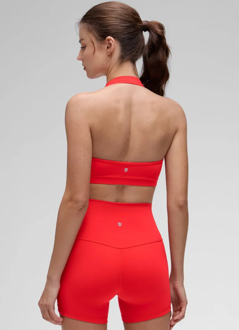 Butterluxe Scoop Neck Open Back Sports Bra