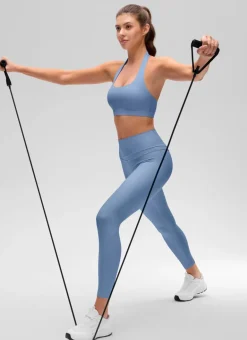 Butterluxe Scoop Neck Open Back Sports Bra