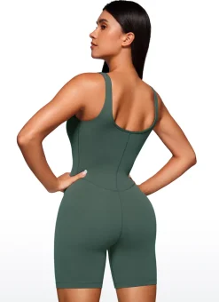 Butterluxe Scoop Neck Rompers 6'' - Shorts Bodysuits