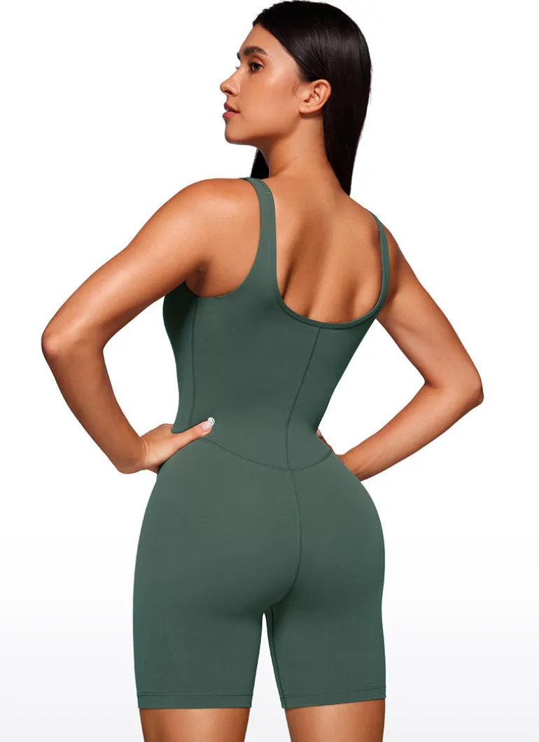 Butterluxe Scoop Neck Rompers 6'' - Shorts Bodysuits