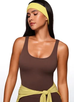 Butterluxe Scoop Neck Rompers 6'' - Shorts Bodysuits