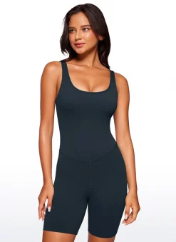 Butterluxe Scoop Neck Rompers 6'' - Shorts Bodysuits