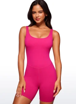 Butterluxe Scoop Neck Rompers 6'' - Shorts Bodysuits