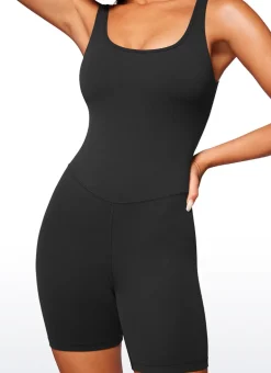 Butterluxe Scoop Neck Rompers 6'' - Shorts Bodysuits