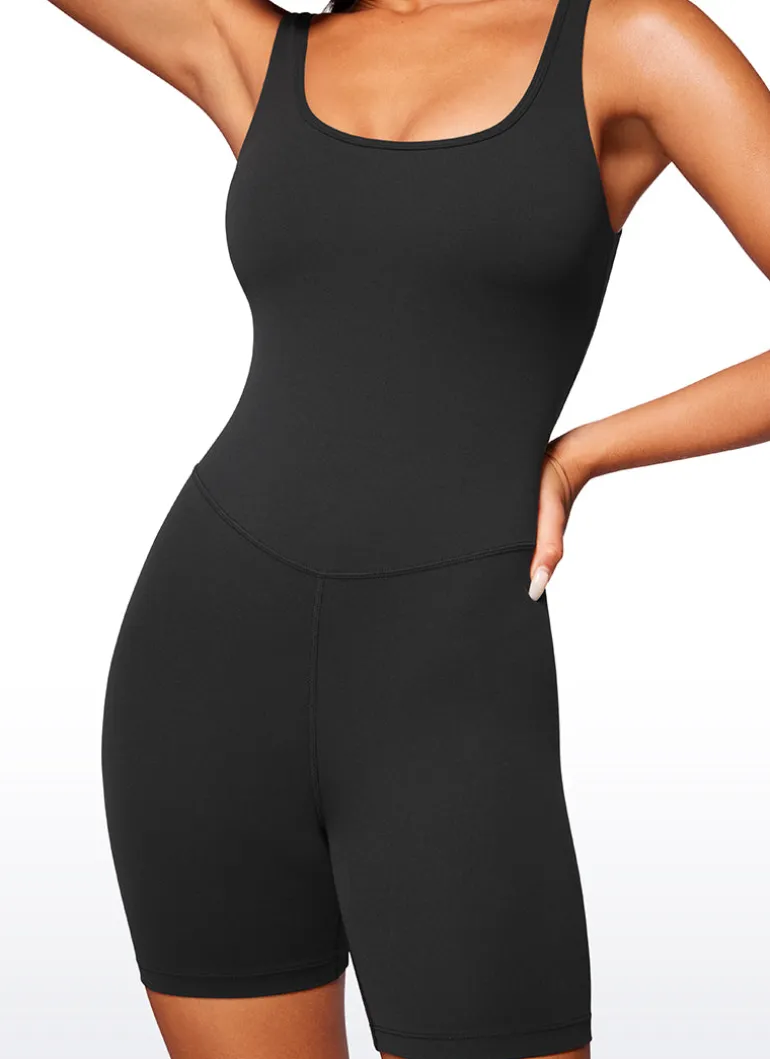 Butterluxe Scoop Neck Rompers 6'' - Shorts Bodysuits