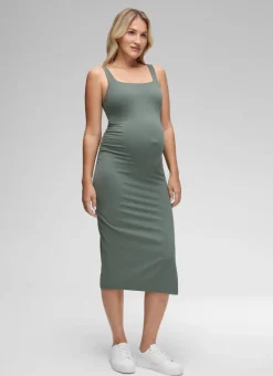 Butterluxe Sleeveless Maternity Dress