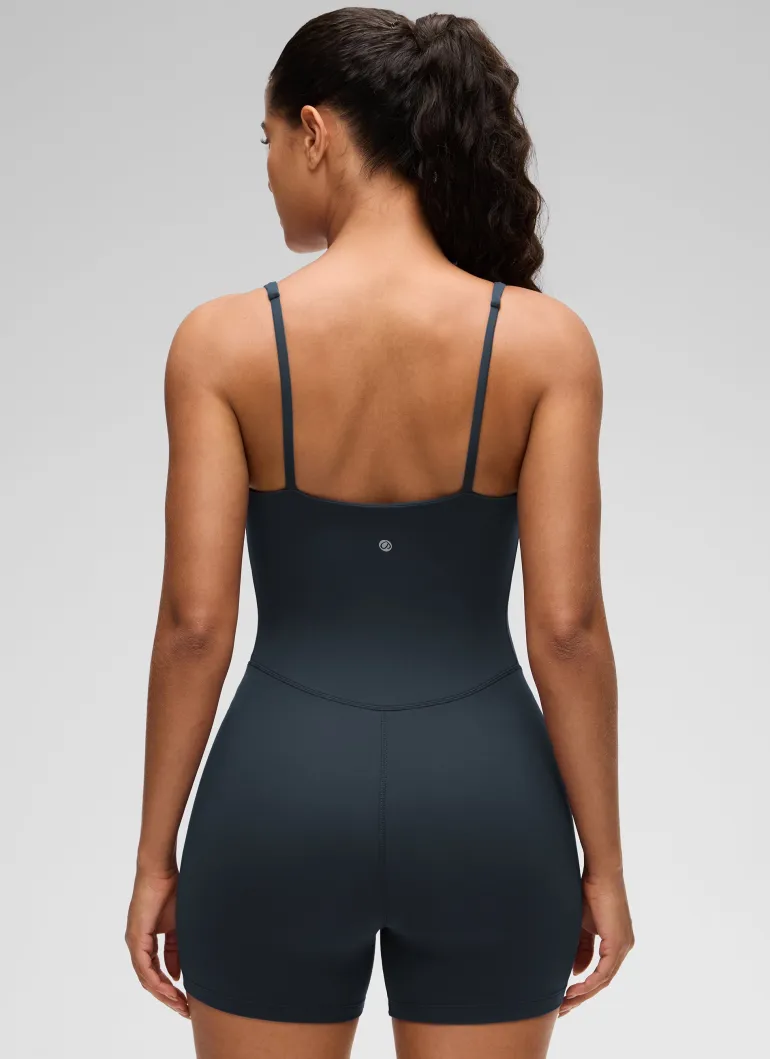 Butterluxe Soft Double Lined Thin Strap Romper