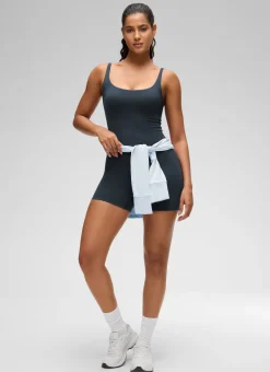 Butterluxe Soft Double Lined Thin Strap Romper