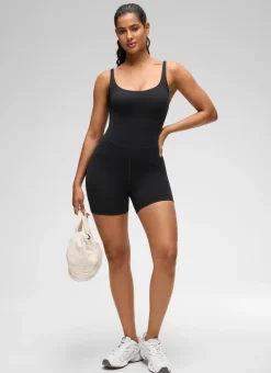 Butterluxe Soft Double Lined Thin Strap Romper