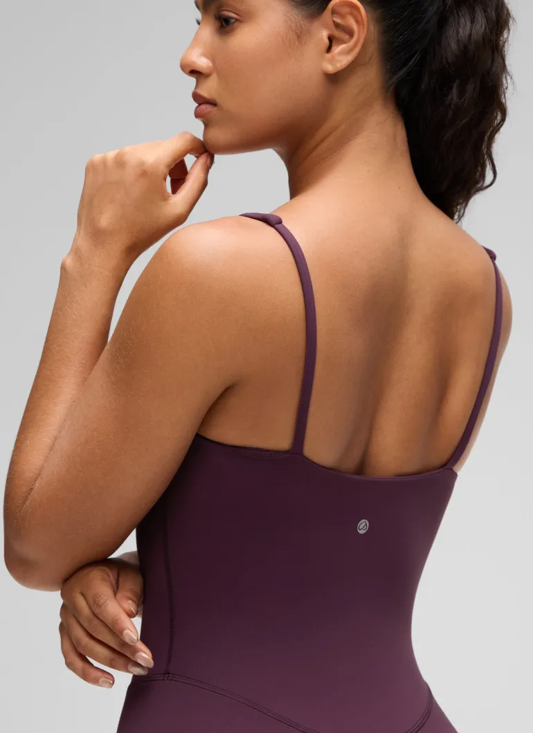 Butterluxe Soft Double Lined Thin Strap Romper