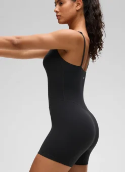 Butterluxe Soft Double Lined Thin Strap Romper