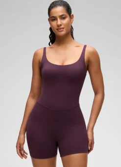Butterluxe Soft Double Lined Thin Strap Romper