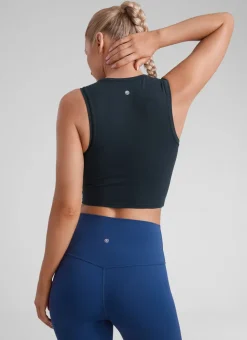 Butterluxe Soft Double Lined High Neck Tank