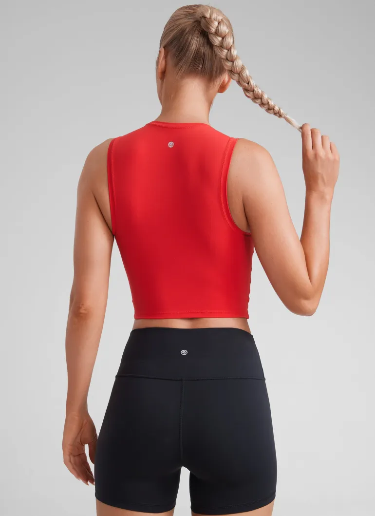 Butterluxe Soft Double Lined High Neck Tank