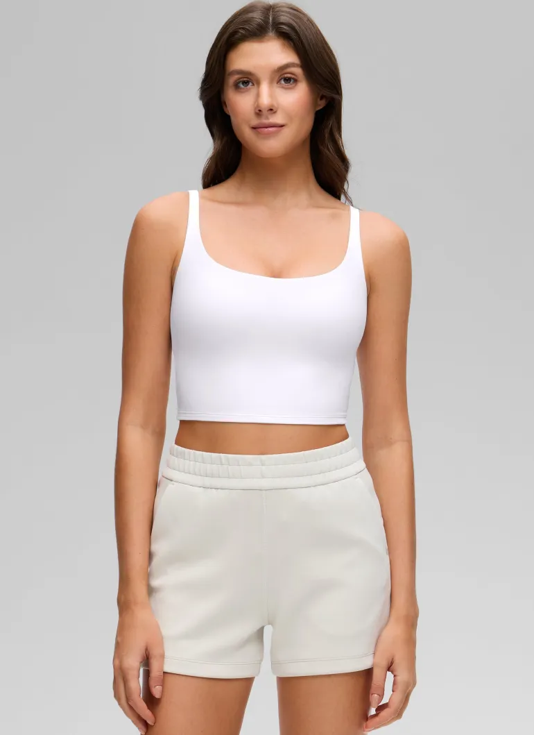 Butterluxe Soft Double Lined Square Neck Tank