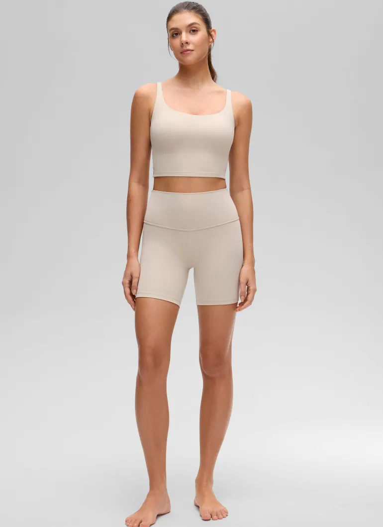 Butterluxe Soft Double Lined Square Neck Tank