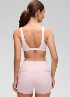 Butterluxe Soft Double Lined V Neck Sports Bra